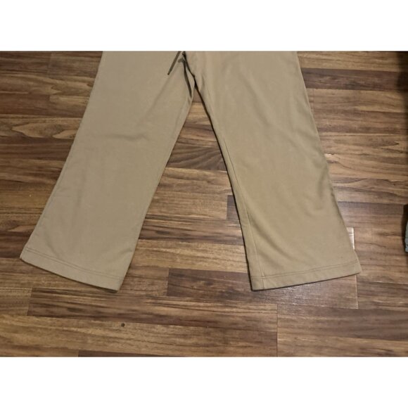 Lauren Ralph Lauren Large Sweatpants Women’s Beige Tan Drawstring Lounge - Picture 10 of 11